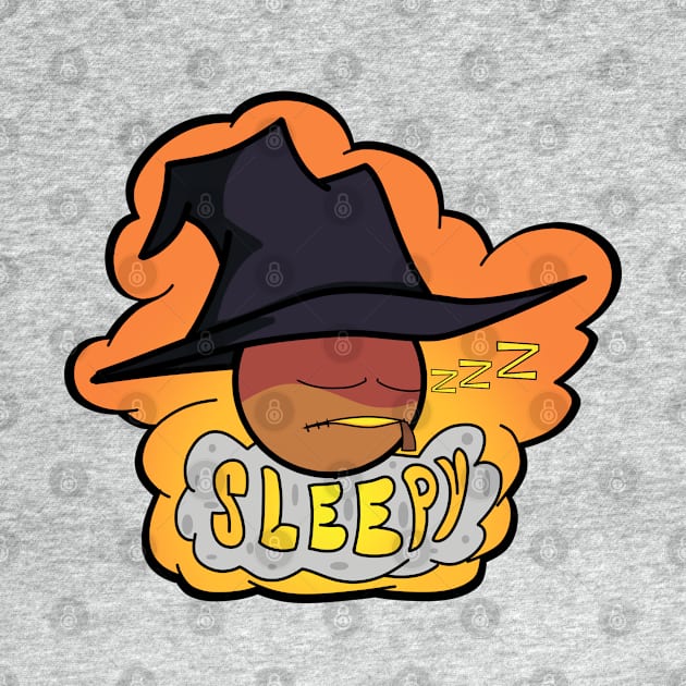 Fnf zardy mod character graffiti sleepy by Abrek Art